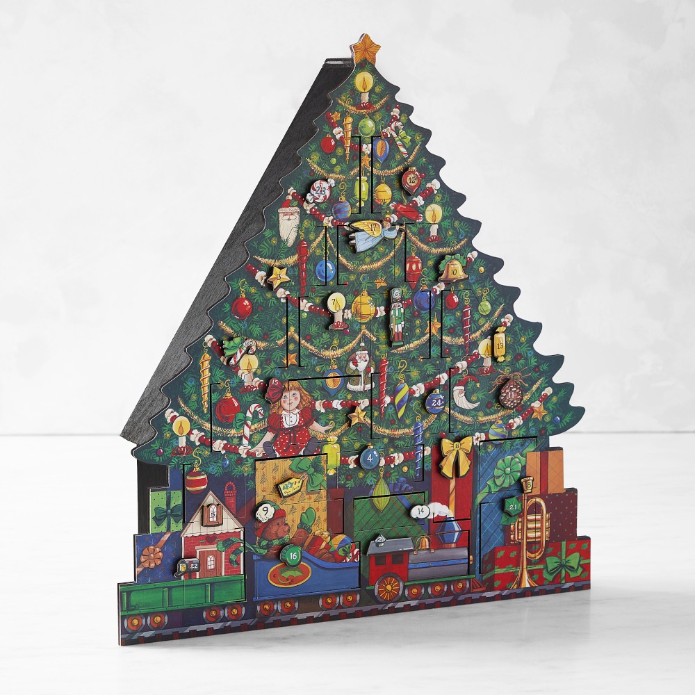 Christmas Tree Advent Calendar