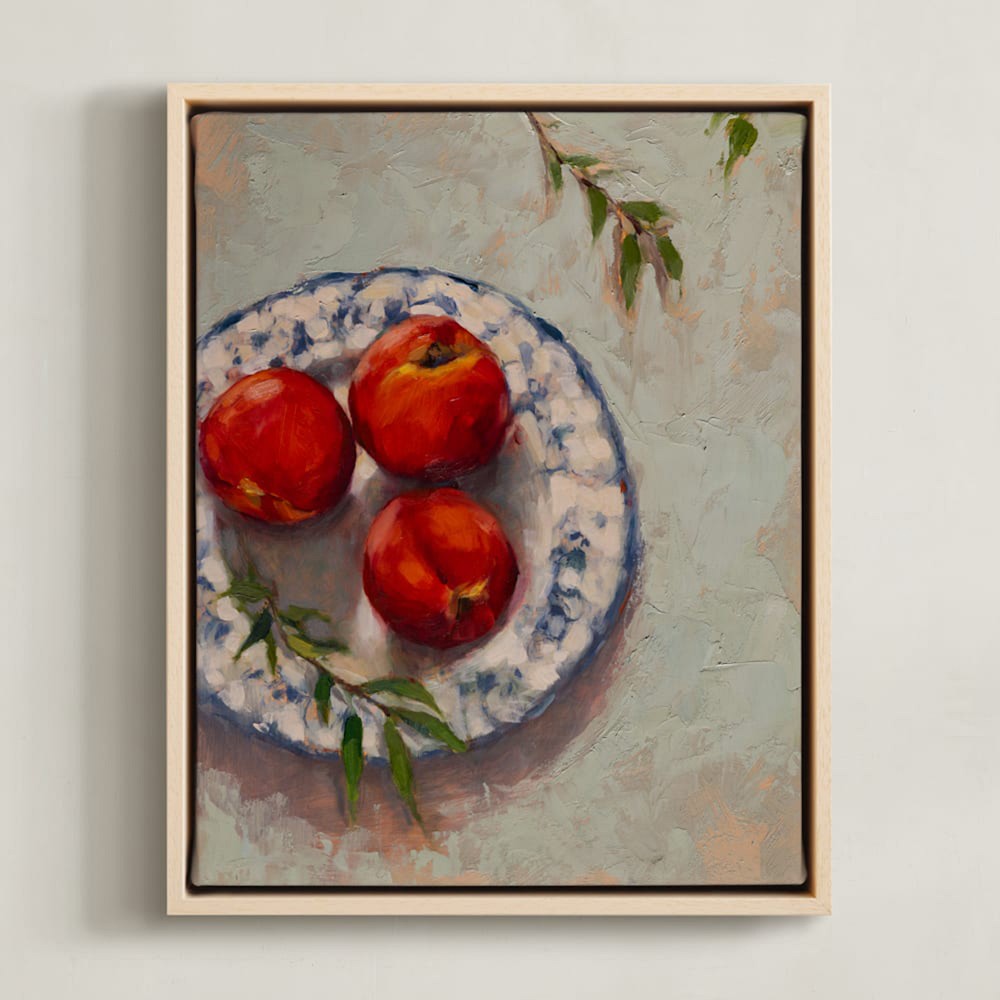 Fruit on a Plate No.1 Limited Edition Kitchen Art by Minted