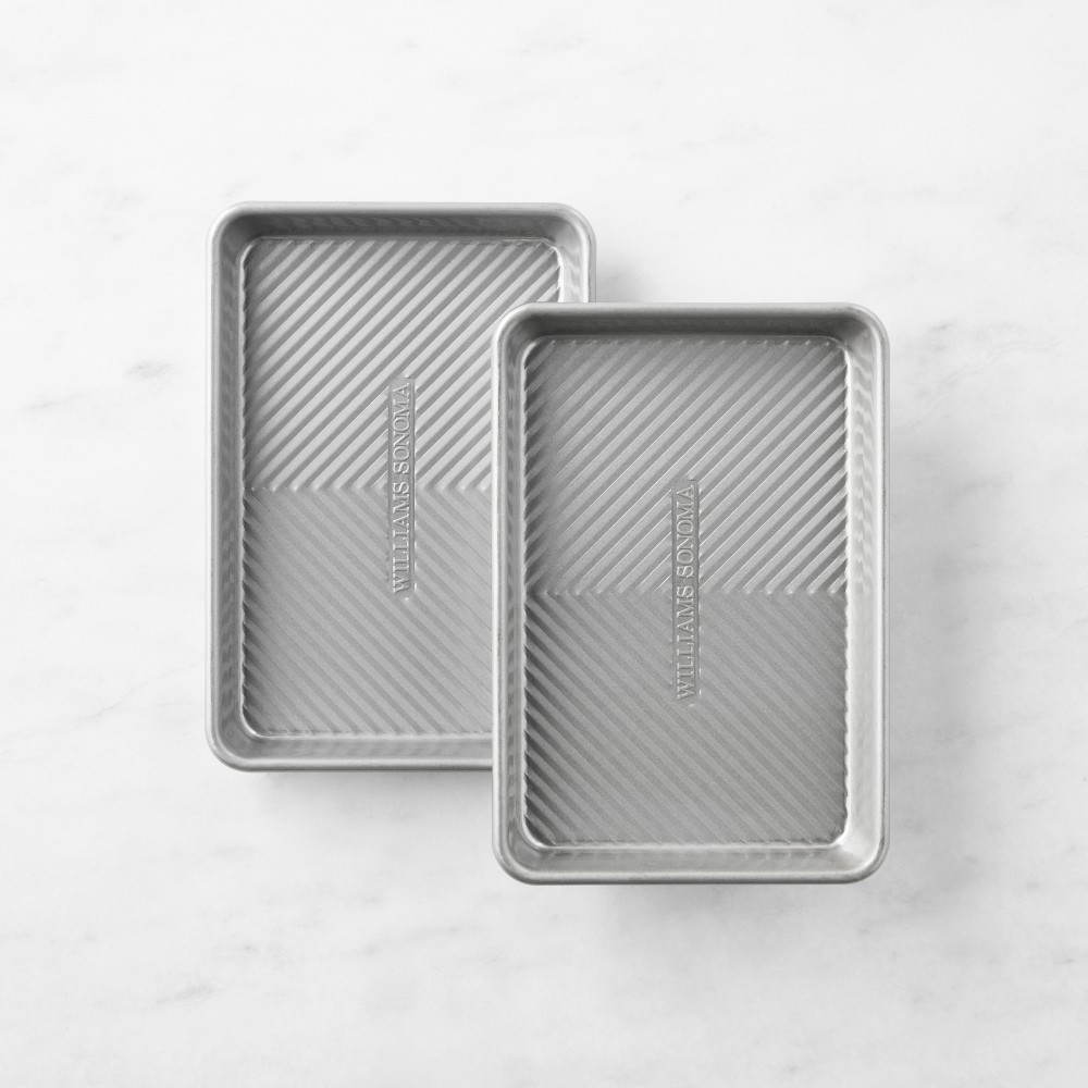 Williams Sonoma Cleartouch Nonstick 1/8th Sheet Pan, Set of 2