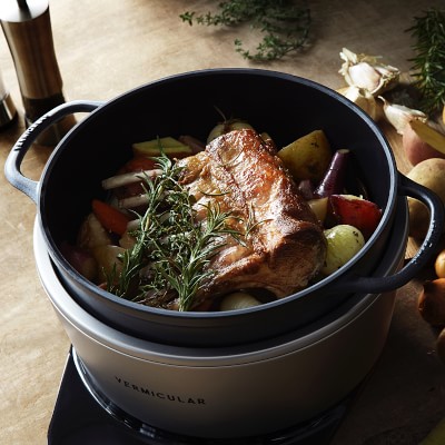 Vermicular Musui-Kamado Cast Iron Induction Cooker, 4-qt