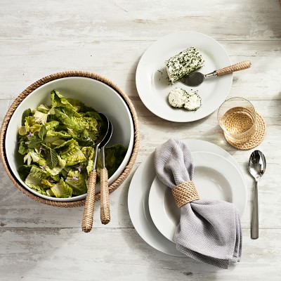 Light Woven Salad Bowl