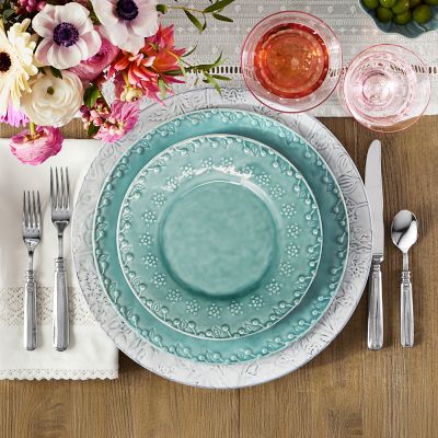 Bordallo Pinheiro Flora Salad Plates, Set of 4