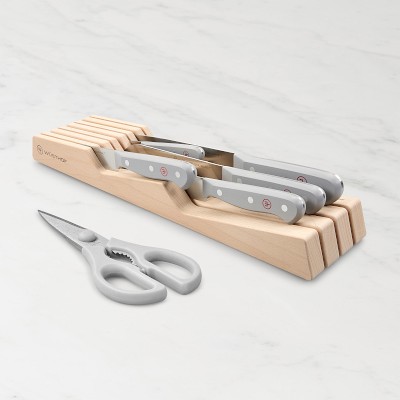 Wüsthof Gourmet In-Drawer Knife Block, Set of 7