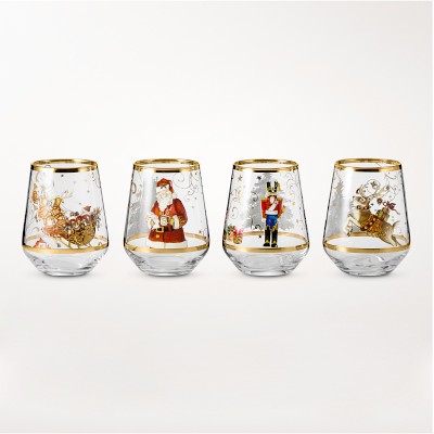 'Twas the Night Before Christmas Glassware Collection
