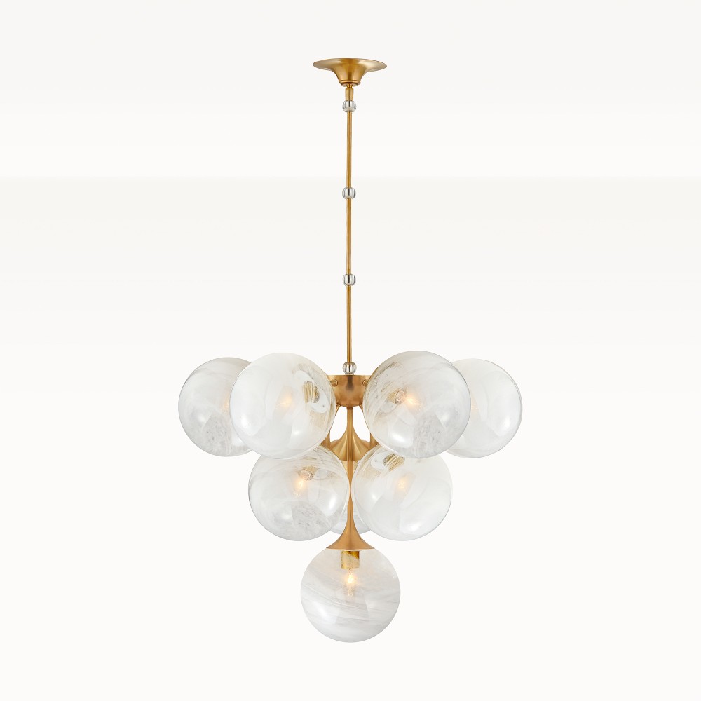 AERIN Cristol Tiered Chandelier