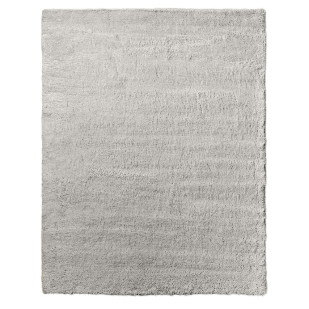 Nelson Plush New Zealand Wool Shag Rug, Drizzle