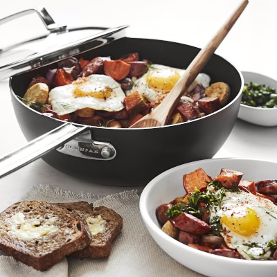 SCANPAN® TechnIQ Nonstick Essential Saute Pan, 4-Qt.