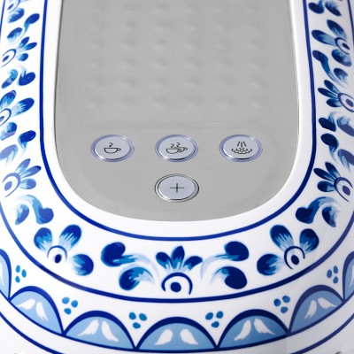 SMEG Dolce & Gabbana Manual Espresso Machine, Blu Mediterraneo