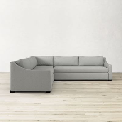 Ghent Slope Arm 3-Piece L-Shape Sofa (119