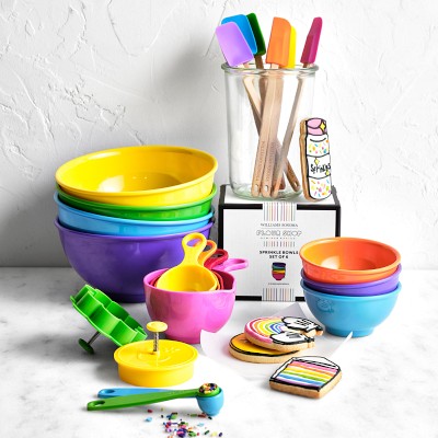 Flour Shop x Williams Sonoma Rainbow Measuring Cups and Spoons