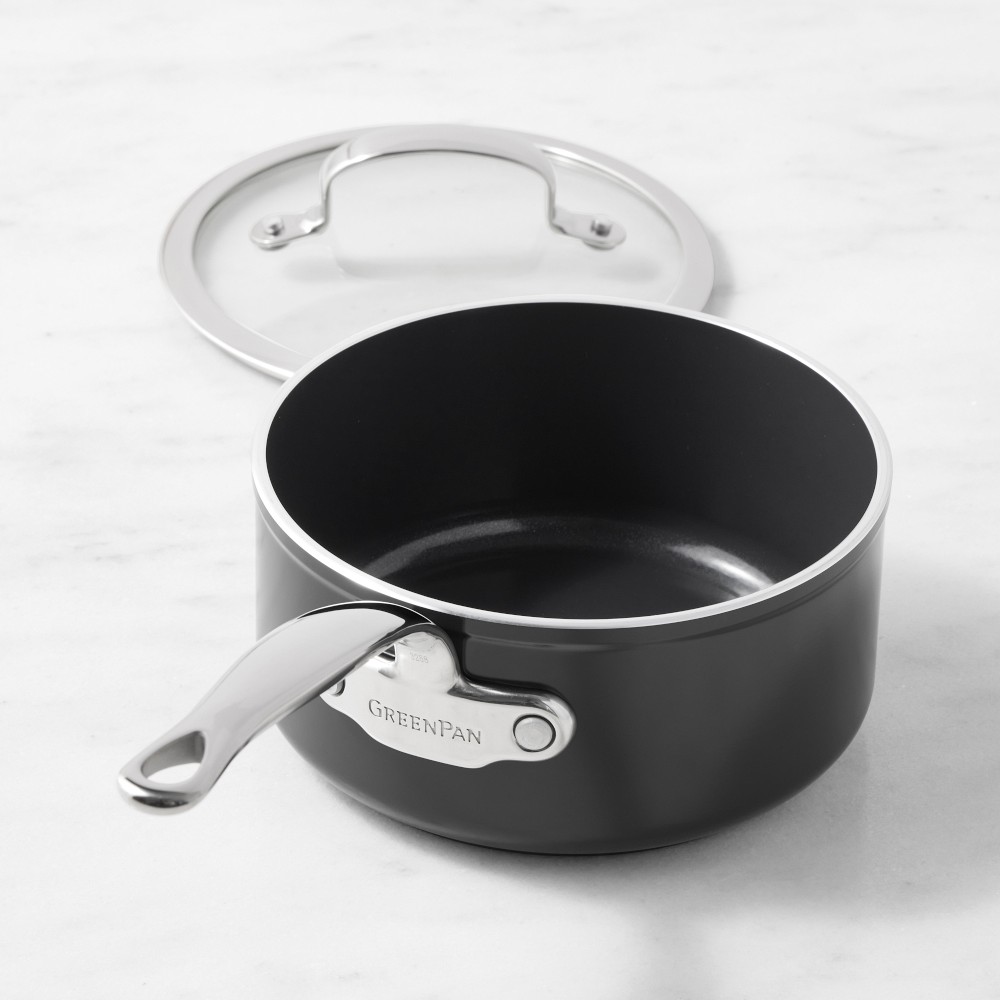 GreenPan™ Premiere Max Hard Anodized Ceramic Nonstick Saucepan, 2-Qt.