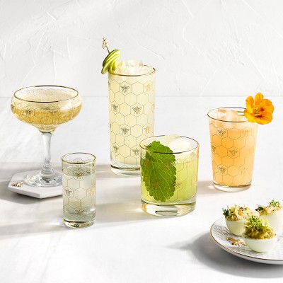 Honeycomb Tumblers, 9-oz, Set of 4