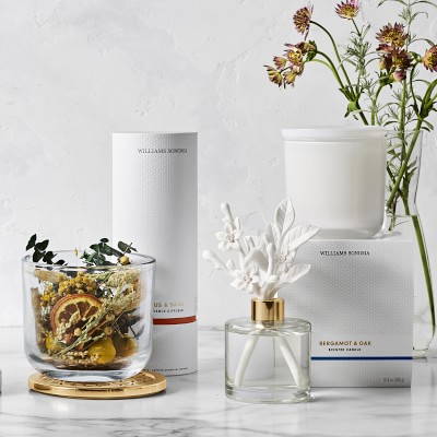Home Fragrance Candle, Bergamot and Oak