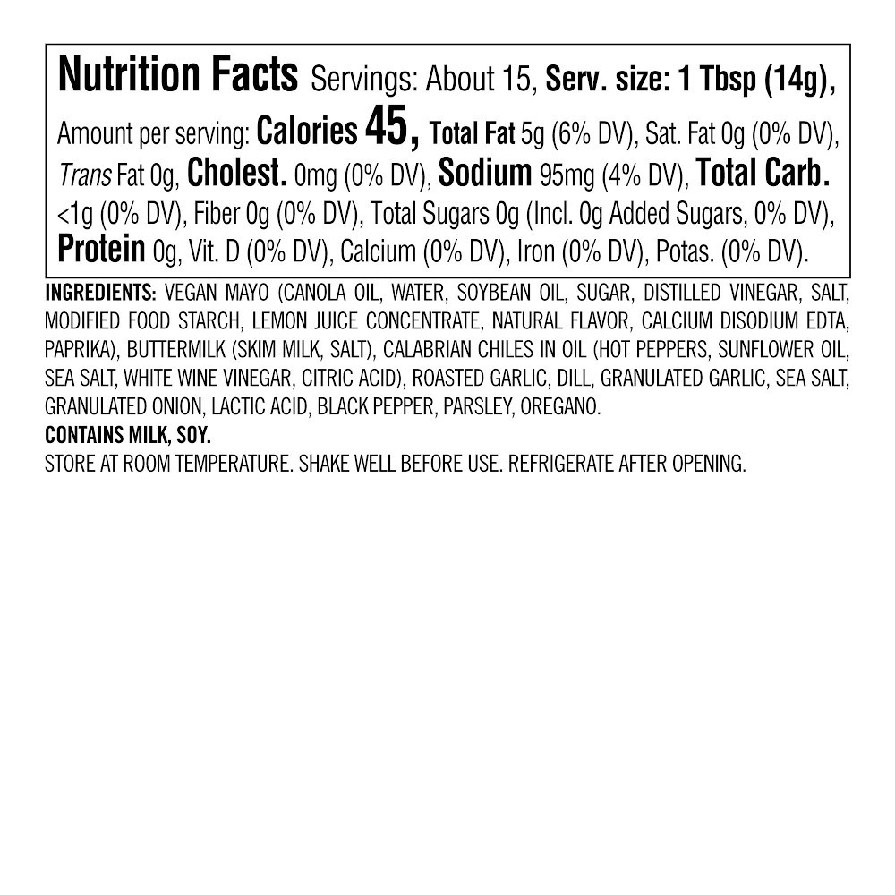 Williams Sonoma Big Dipper, Calabrian Chile Ranch Sauce
