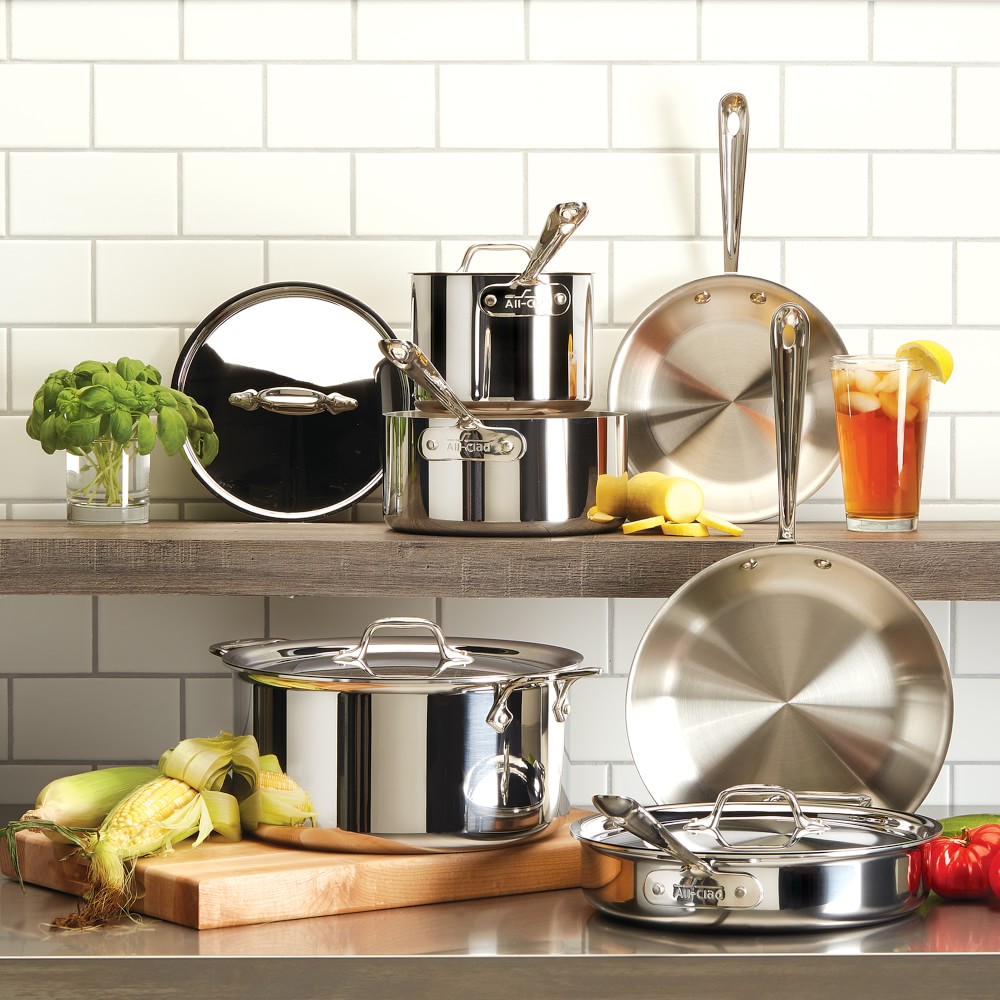 All-Clad D3® Tri-Ply Stainless-Steel Stock Pot