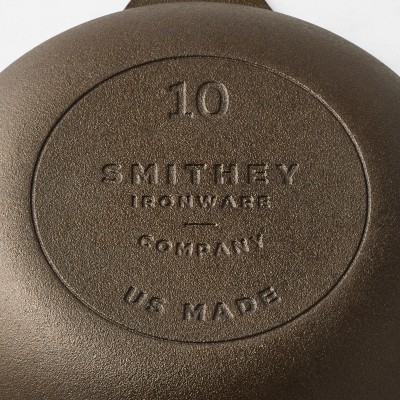 Smithey Seasoned Cast Iron Chef Skillet