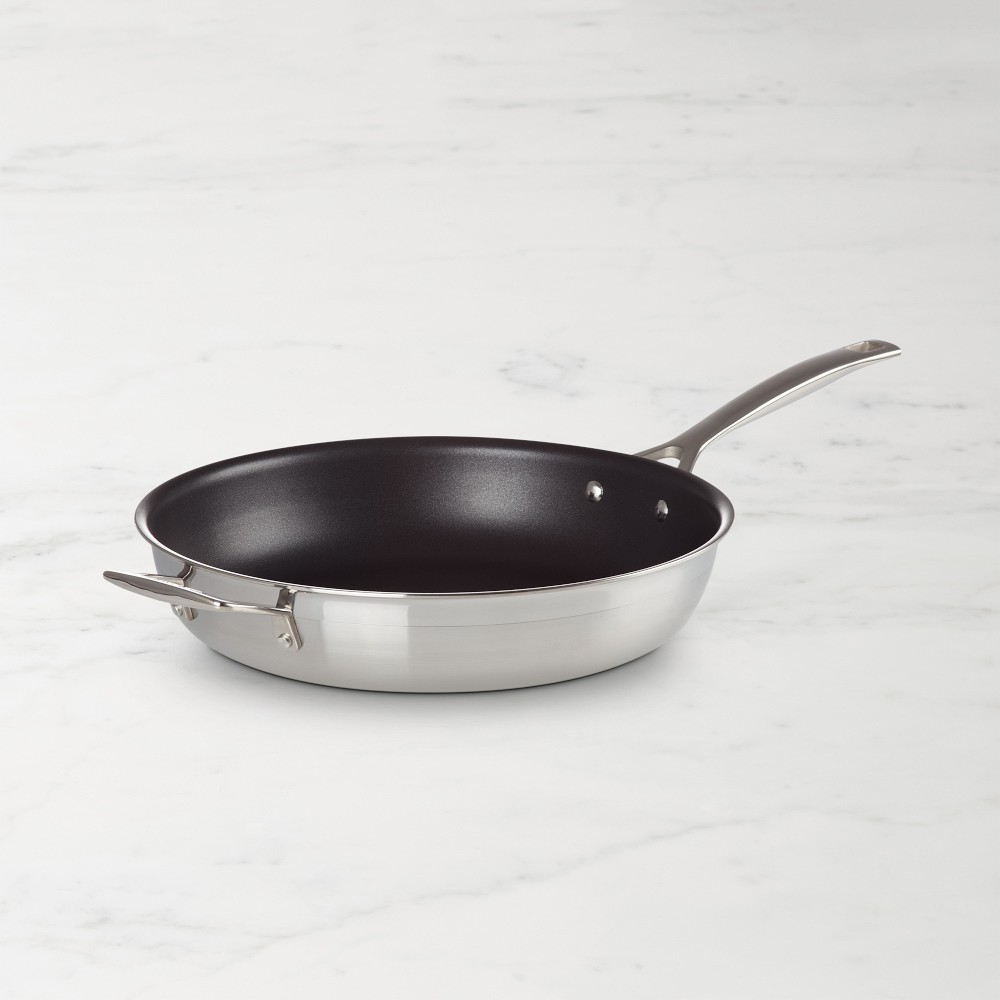 Le Creuset Classic Stainless-Steel Nonstick Fry Pan, 12