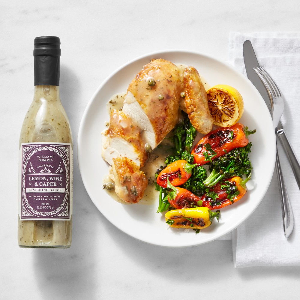 Williams Sonoma Brasserie, Lemon, Wine & Caper Finishing Sauce