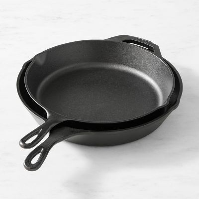 Lodge Seasoned Cast Iron Skillet Set, 12