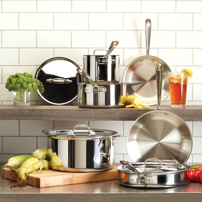 All-Clad D3® Tri-Ply Stainless-Steel Saucier
