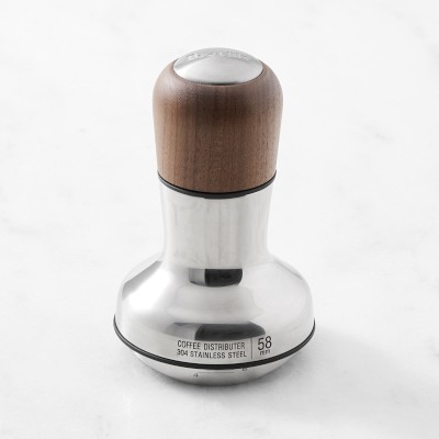Breville Craft Collection™ Walnut Distribution Duo™ Espresso Distribution Tool