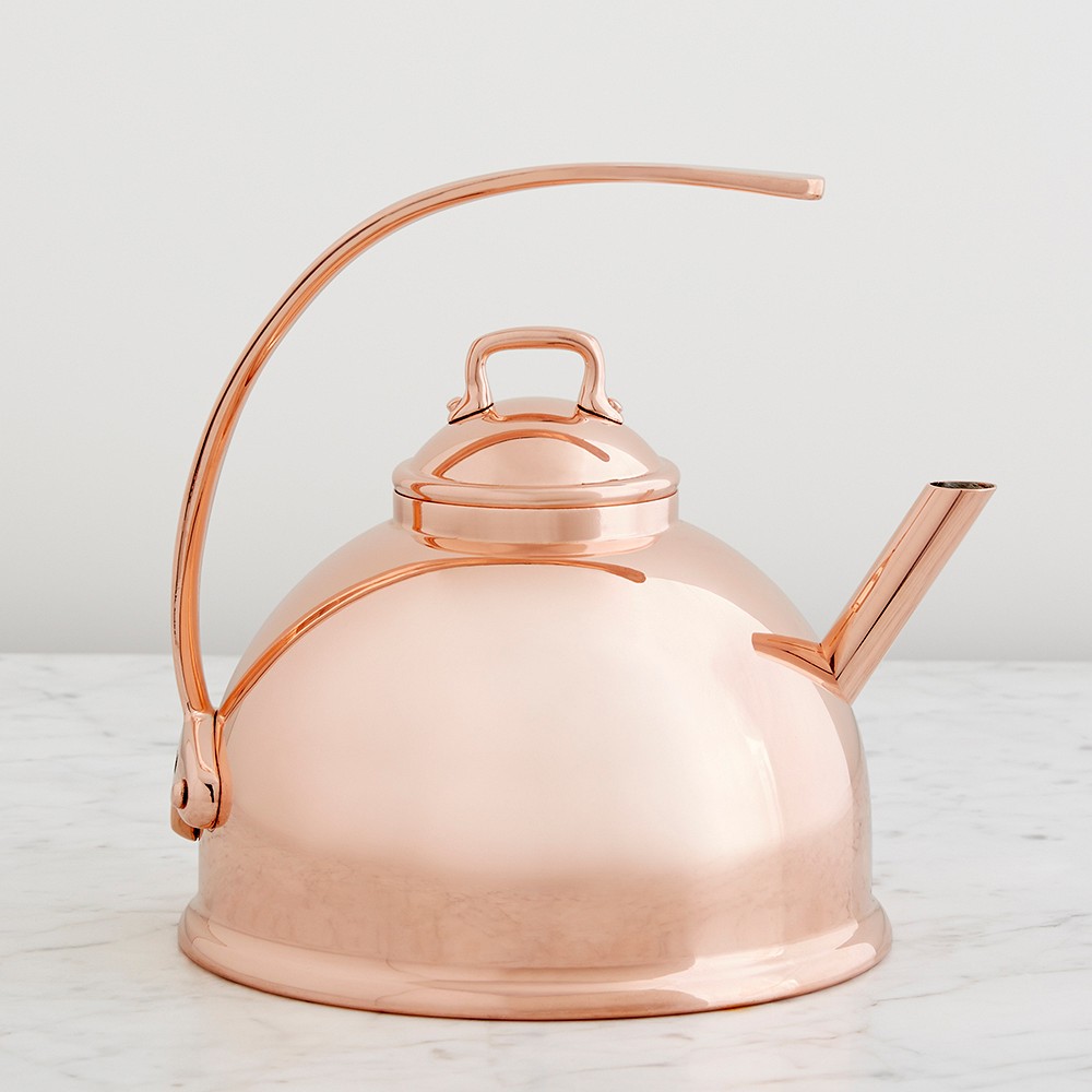Mauviel M'Tradition Copper Tea Kettle
