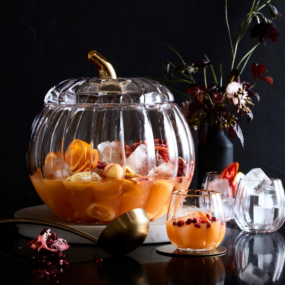 Pumpkin Punch Cups, Set of 6