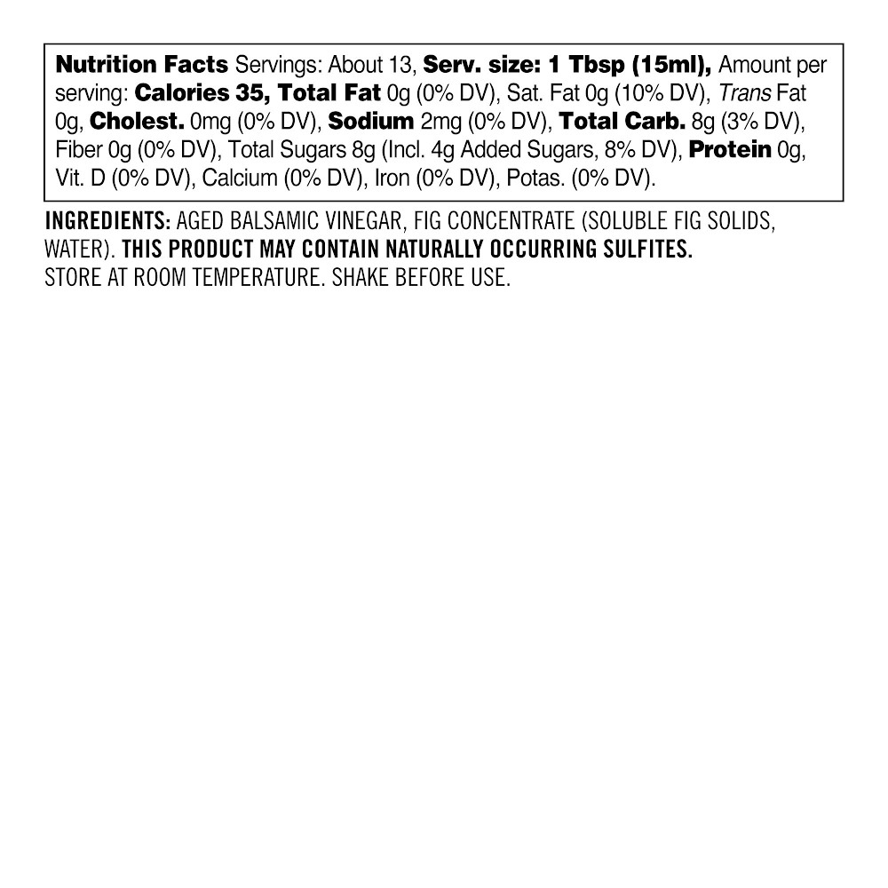 Williams Sonoma Fig Balsamic Vinegar