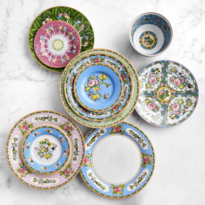 Famille Rose Cereal Bowls