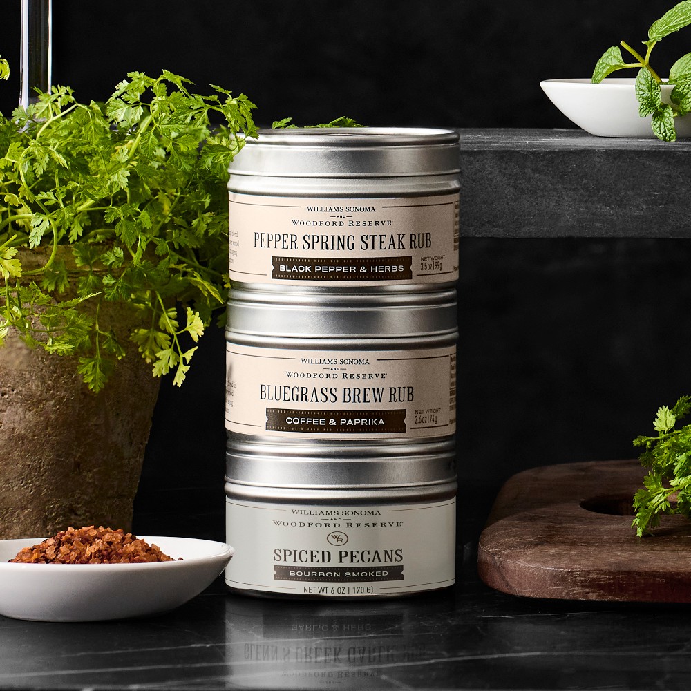 Woodford Reserve x Williams Sonoma Bourbon Smoked Spiced Pecans