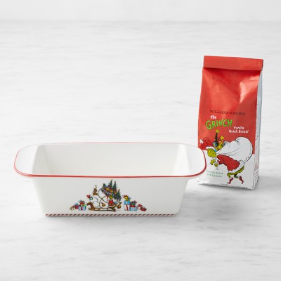 The Grinch™ Ceramic Loaf Pan and Quickbread Mix
