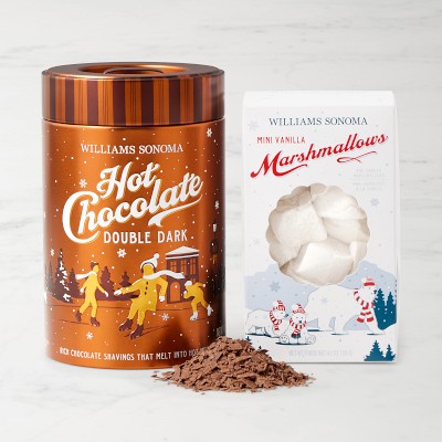 Williams Sonoma Double Dark Hot Chocolate & Marshmallows