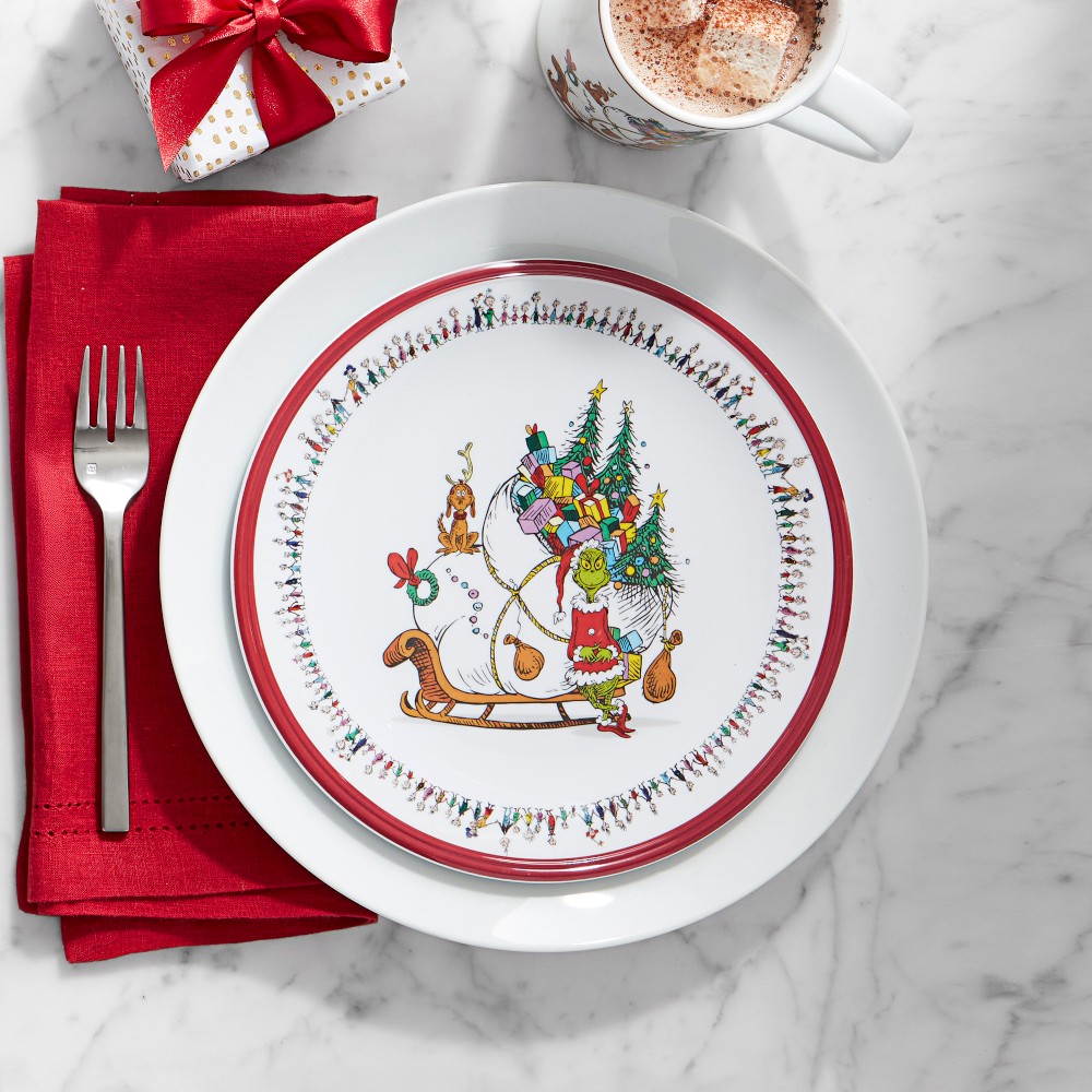 The Grinch™ Dessert Plates, Set of 4