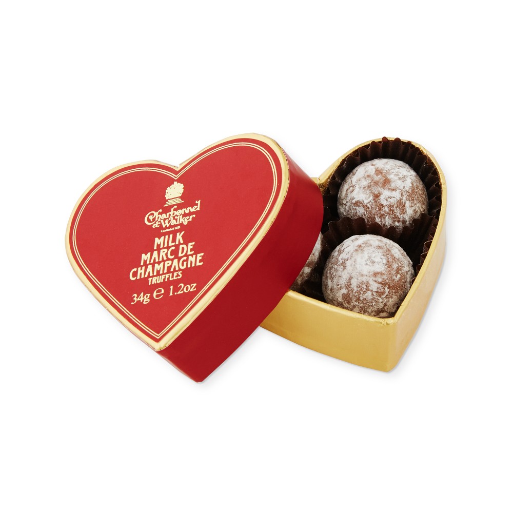 Charbonnel et Walker Mini Red Heart Truffle Box