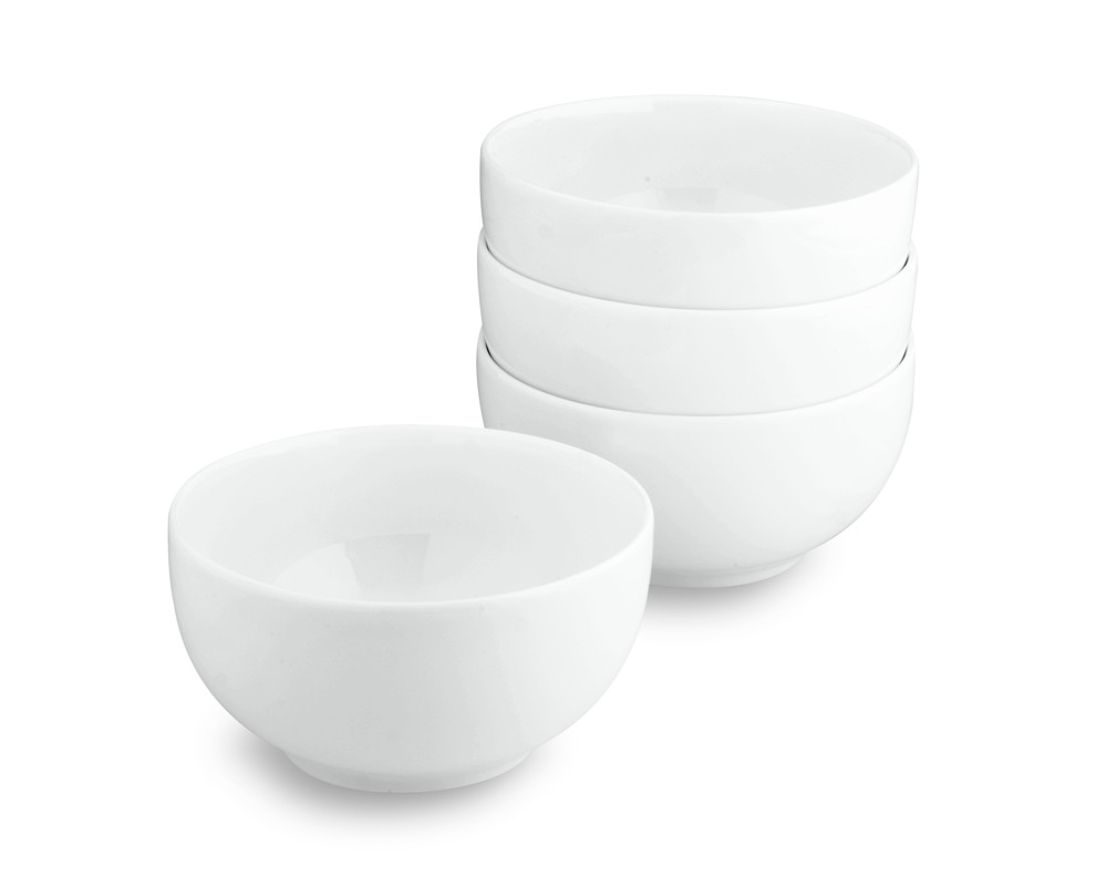 Apilco Tuilleries Porcelain Cereal Bowls, Set of 4