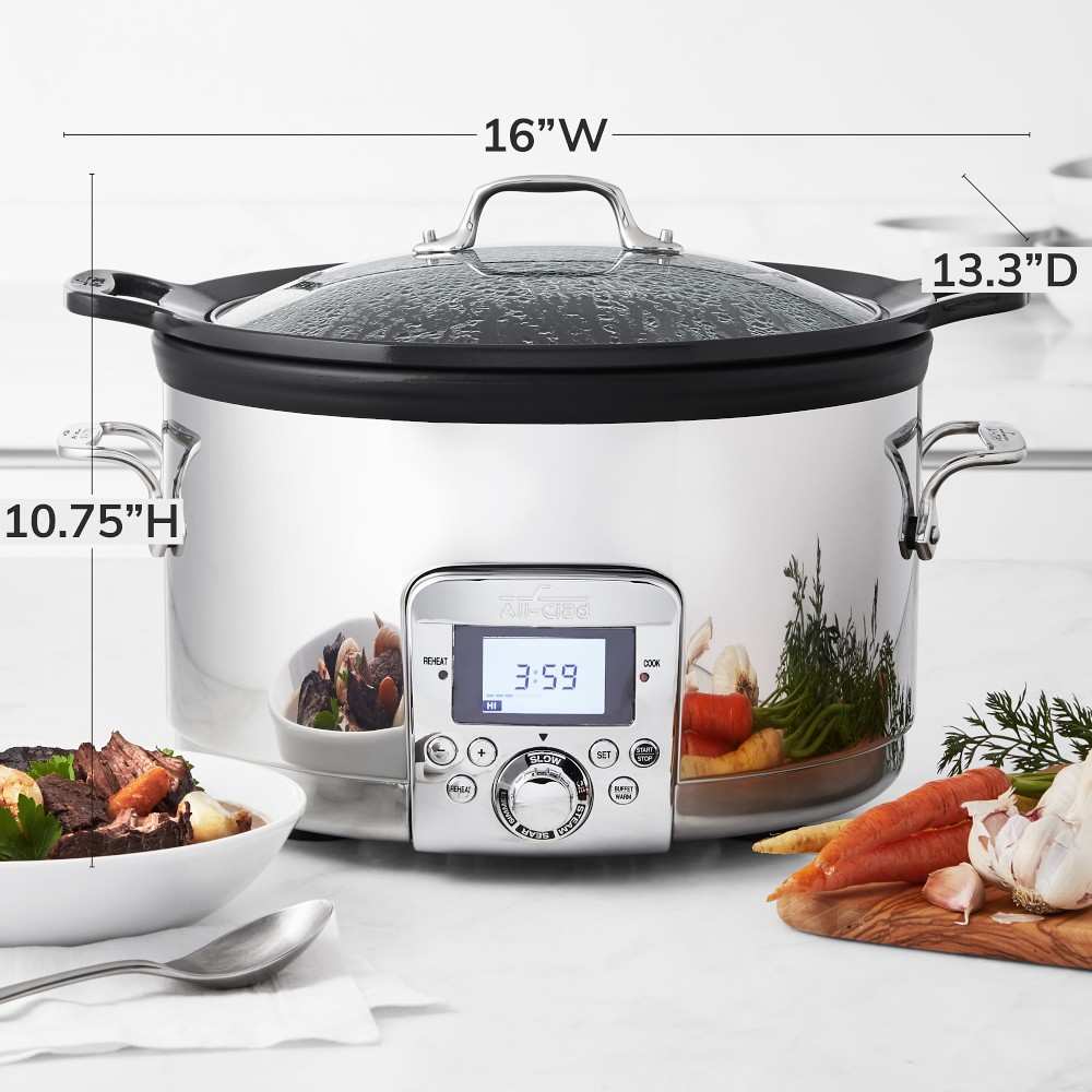 All-Clad Gourmet Plus Slow Cooker, 5-qt