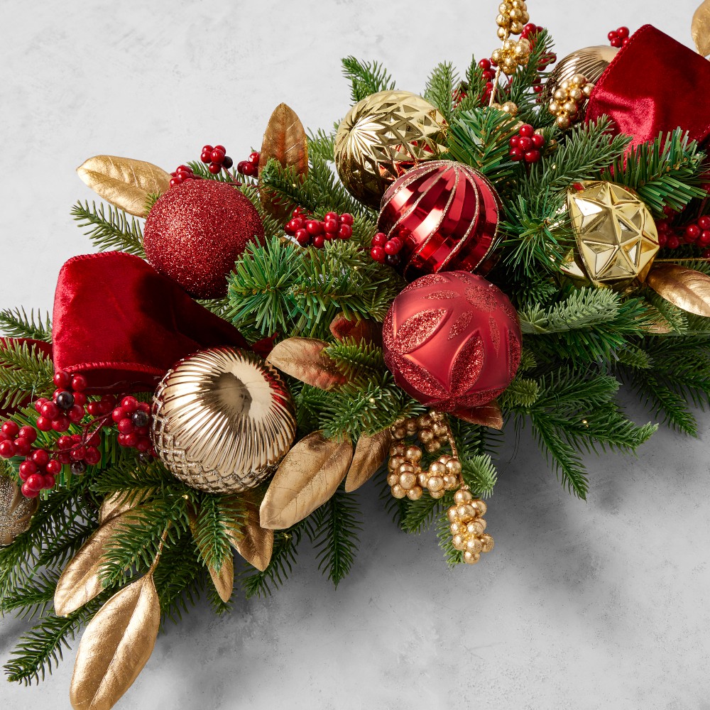 'Twas the Night Before Christmas Pre-Lit Faux Centerpiece
