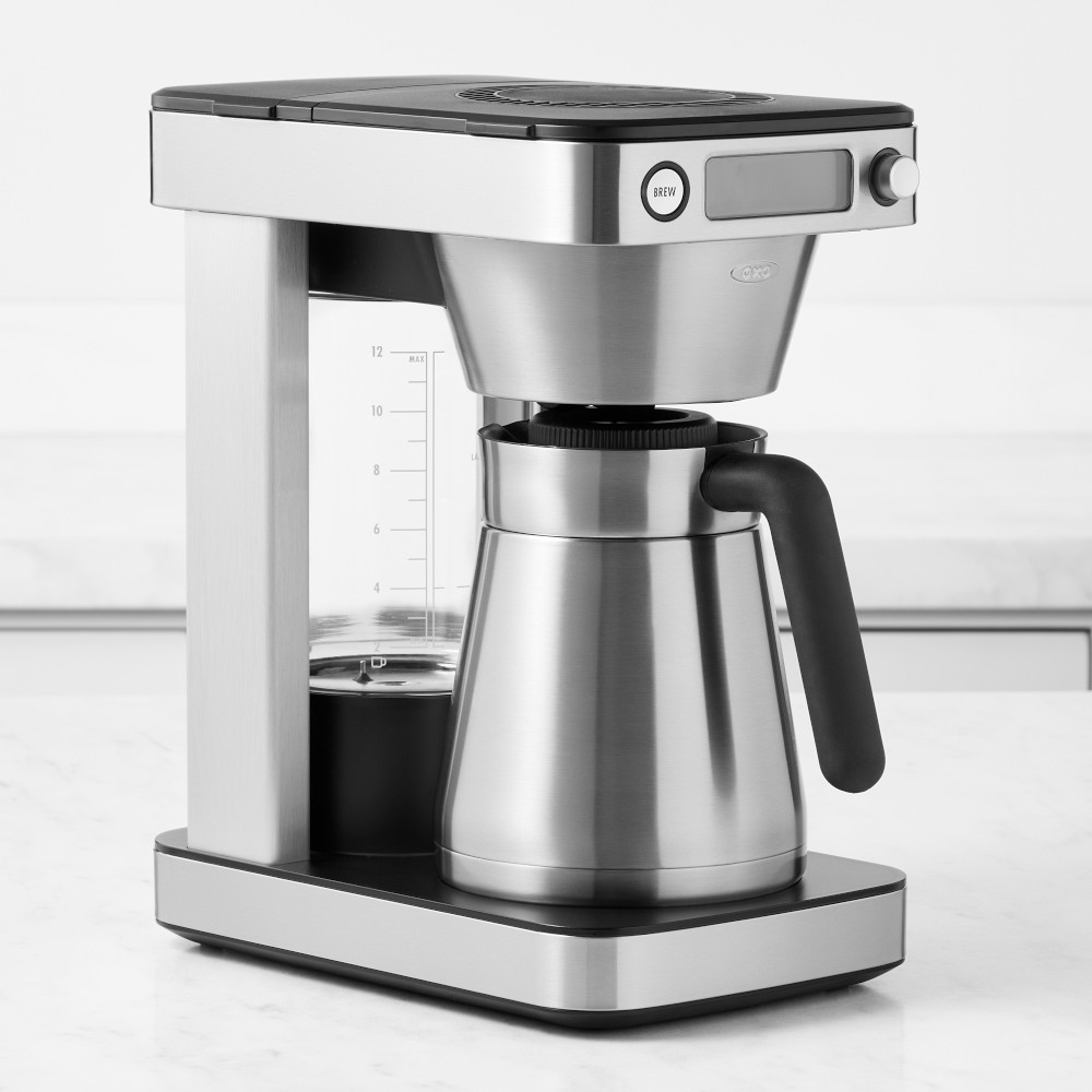 OXO Brew Coffee Maker with Podless Single-Serve Function, 12-cup