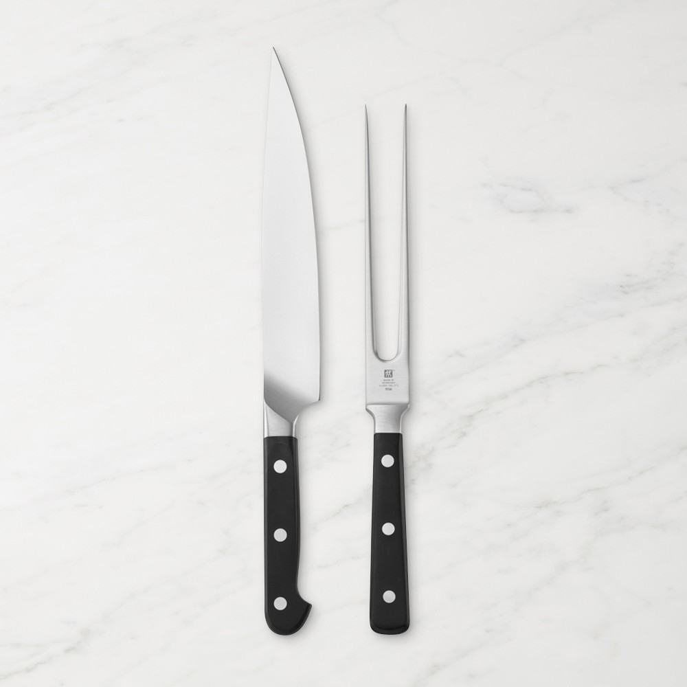 Zwilling Pro Carving Knife & Meat Fork Set