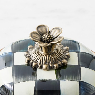 MacKenzie-Childs Courtly Check Saucepan