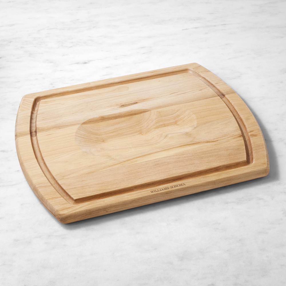 Williams Sonoma Concave Carving Board, Maple