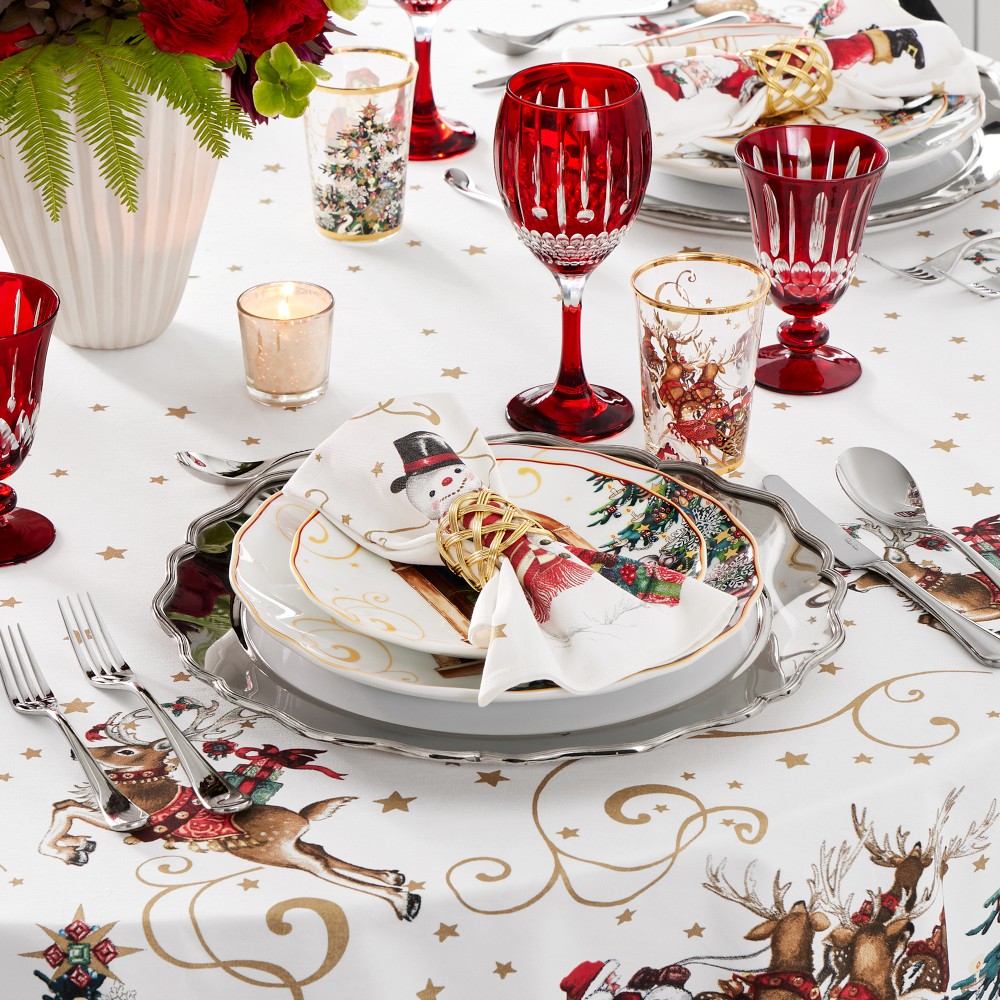 'Twas the Night Before Christmas Round Tablecloth