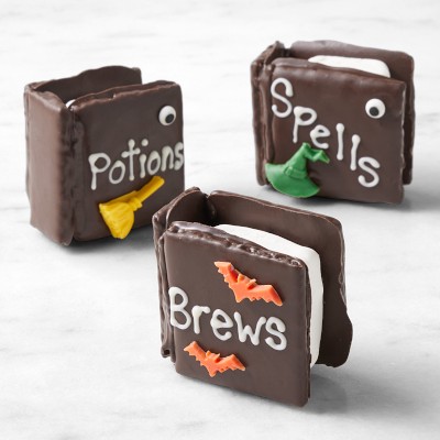 Halloween S'mores Spellbooks, Set of 3