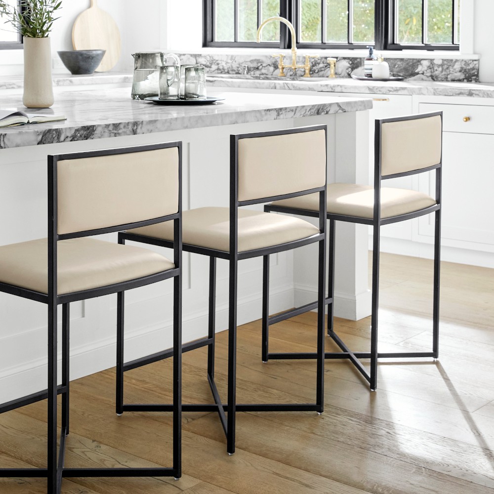Dessau Upholstered Counter & Bar Stool