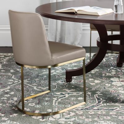 Bradley Upholstered Curved Back Dining Side Chair