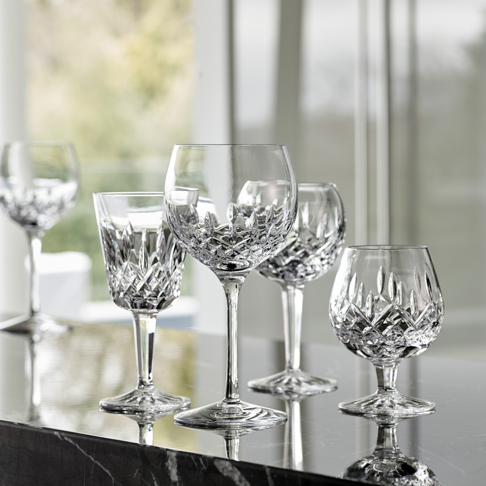 Waterford Lismore Goblets, 8-oz, Set of 2