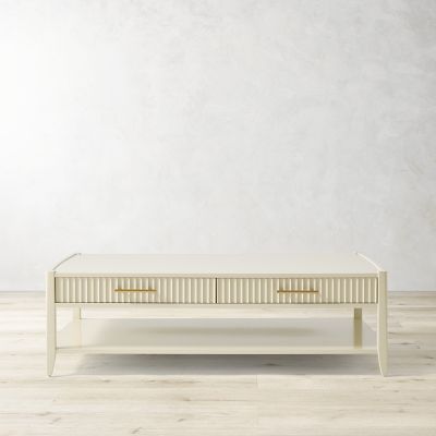 Lewis Coffee Table, Bone (56