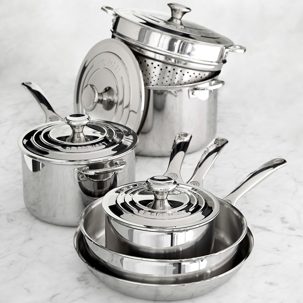 Le Creuset Signature Stainless-Steel Saucepan