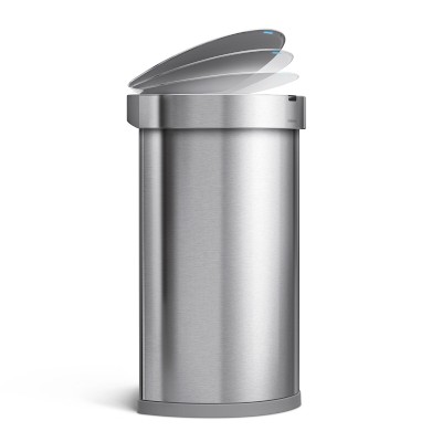 simplehuman™ Semi-Round Sensor Can, 45L