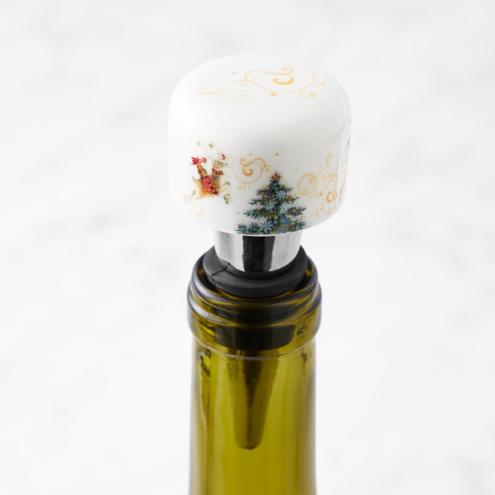'Twas the Night Before Christmas Wine Stoppers, Set of 3